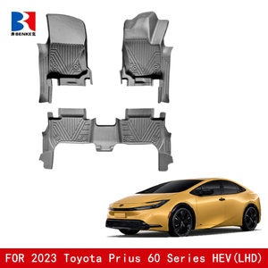 Factory Custom5D TPE <b>Rubber</b> Eco-friendly Waterproof Anti Slip5D Car <b>Floor</b> Mats 3 Pieces for Toyota Prius 60 Series HEV (RH 2023 - Product Image 3