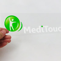 Autocollant de transfert personnalisé en résine époxy durable, résistant aux intempéries, en relief 3D, pour machines, équipements lourds en extérieur