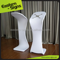 Support d'affichage mobile pliable facile à installer pour stand de promotion en intérieur pour exposition