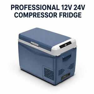 Réfrigérateur-congélateur portable professionnel à double zone pour voiture, 12V 24V, compresseur AC, refroidissement rapide -20°C, grande capacité, pour 4x4, camion, camping - Product Image 1