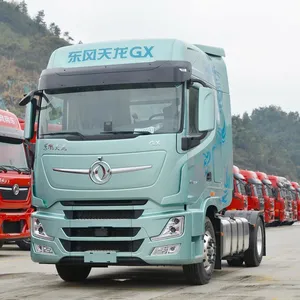 Dongfeng 520hp 4X2 Tractor Truck Gebruikte Tractor Vrachtwagen 100 Ton 80 Ton Met Cummins Motor