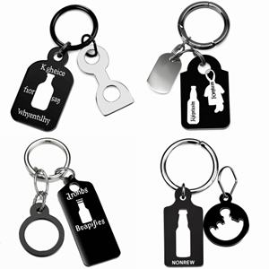 Llavero Metálico Personalizado con Accesorios para Automóviles - Product Image 5