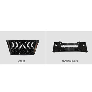 Parachoques trasero y delantero para Nissan Patrol, kit de carrocería negra para modelos Y62, 2010, 2011, 2012, <span class=keywords><strong>2013</strong></span>, 2014, 2015, 2016, 2017, 2018 y 2019 - Product Image 5