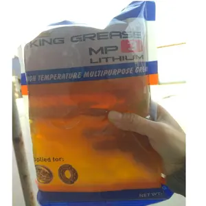 KING GREASE pelumas LITHIUM MP3 pelumas, kinerja bagus harga pabrik Lumas kuning ringan untuk aplikasi industri Ike