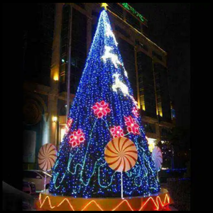 <b>Led</b> outdoor waterproof giant big Christmas <b>tree</b> for shipping mall park street decoration - Product Image 5