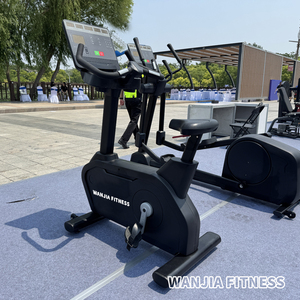 Vélo d'exercice vertical commercial durable pour l'entraînement <span class=keywords><strong>cardio</strong></span>, la combustion des graisses et le spinning en salle de sport - Product Image 6