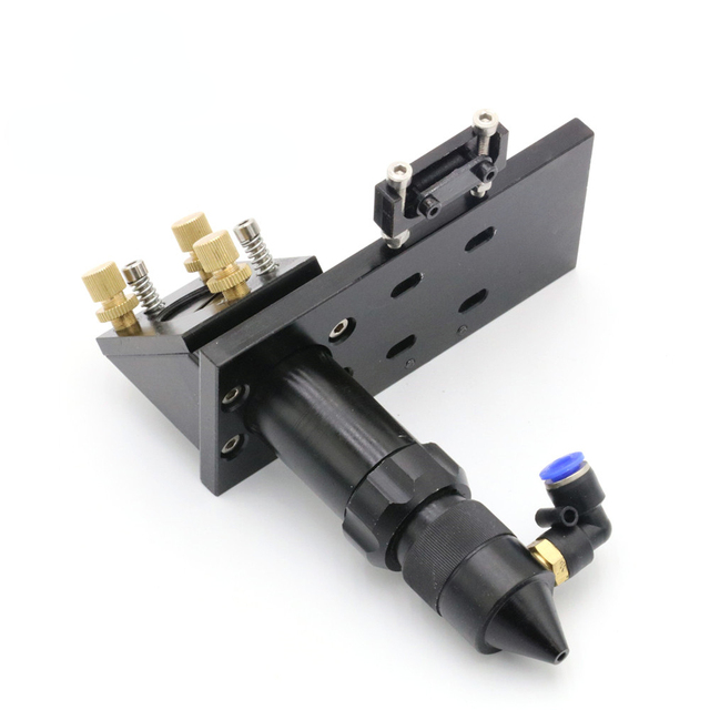 QDLASER CO2 Laser Head for Focus Lens Dia.18 19 20 FL. 38.1 50.8 63.5 75 101.6 127mm & Mirror 25mm Mount for Laser Machine
