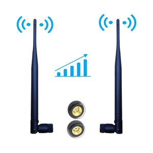 Antenne Wi-Fi 4G LTE bi-bande 2,4 GHz 5,8 GHz 5,5 dBi longue portée pour intérieur, compatible routeur Starlink, pour une meilleure performance - Product Image 1