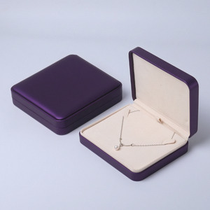 Manufacturer High-end Luxurious Rings Bangles Pendants Jewelry Set <b>Box</b> PU Leather Wedding Engagement <b>Gift</b> Packaging <b>Box</b> - Product Image 5