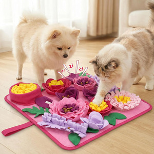 <b>Snuffle</b> <b>Mat</b> for Dogs Cats Rabbits Interactive Slow Feed Pet Sniff <b>Mat</b> with Non-Slip Bottom to Encourage Natural Foraging Calming - Product Image 1