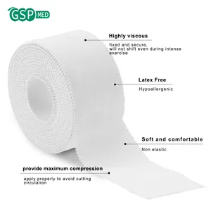 Zinc Oxide Plaster Cotton Adhesive Sports Tape Athletic Bandage Adhesive Athletic Tape