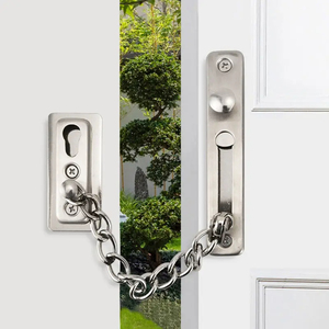 Sécurité Offre Spéciale en acier inoxydable sécurité <span class=keywords><strong>porte</strong></span> avant serrure à chaîne loquets <span class=keywords><strong>de</strong></span> <span class=keywords><strong>porte</strong></span> garde loquets <span class=keywords><strong>de</strong></span> <span class=keywords><strong>porte</strong></span> boulons - Product Image 4