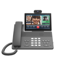Teléfono Multifuncional VoIP PSTN 4G con 6 Líneas Sip Sistema Android 11.0 Pantalla de 8 Pulgadas Ethernet Tarjeta Sim para Hotel Oficina y Hogar