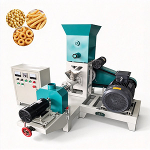 Machine extrudeuse de snacks de maïs soufflé électrique en acier inoxydable, équipement automatique de fabrication alimentaire - Product Image 4