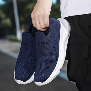 Men Mesh Slip on Walking Shoes Spring Breathable Lightweight Fitness Casual <b>EVA</b> Midsole Rubber Outsole - Product Image 2