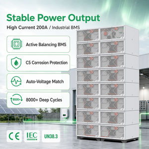 Sistema de Almacenamiento de Energía (ESS) de Alto Voltaje CFE-XH 314, 64kWh/112kWh, 358.4V, para Plantas Solares, Batería LiFePO4 de 314Ah, Modular y Apilable, Compatible con <span class=keywords><strong>Solis</strong></span> SMA - Product Image 3