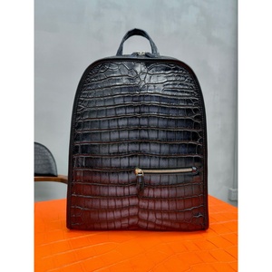 <span class=keywords><strong>Mochila</strong></span> de Viaje de <span class=keywords><strong>Piel</strong></span> de Cocodrilo Genuina de Primera Calidad para <span class=keywords><strong>Hombre</strong></span>, Bolsa de Fin de Semana de Alta Calidad para <span class=keywords><strong>Hombre</strong></span>, OEM ODM - Product Image 1