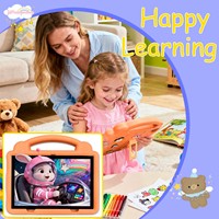 Nouvelle tablette éducative pour enfants YP 10,1 pouces Android 12 avec carte SIM, 3 Go + 64 Go, processeur MTK Octa Core, batterie 4000 mAh, Wi-Fi, 1280x800, BLEU/ROSE