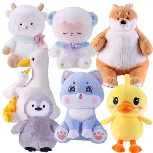ODM OEM Cartoon Animal Toys Plush Toys Custom Stuffed Animals Plushy Make Your Own Design Soft Kids Toys