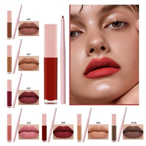 Set di 20 Lucidalabbra Liquidi Opachi Vegani di Alta Qualità, Impermeabili, Non Appiccicosi, Lunga Durata, Cruelty-Free, in Tonalità Nude Rosa - Product Image 1