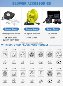 Modelo de Fantasma Inflable Gigante Blanco para Decoración de Halloween al Aire Libre, Accesorio para Fiestas de Casas Encantadas - Product Image 6