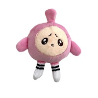UYEAH OEM/ODM Op Maat Ontworpen Mini Cartoon Fruit Pluche Sleutelhanger Pop Zacht Pluche Dierenfiguur Pluche Speelgoed Sleutelhanger Cadeau Hangtas