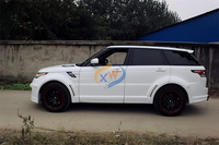 Pour Land Rover Range Rover Sport 2013-2017 mise à niveau vers le modèle LUMMA pare-chocs de haute qualité Kit carrosserie avec housse de pneu.