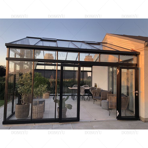 Salle de luxe en aluminium vitré Salle de soleil quatre saisons pour piscine et <span class=keywords><strong>jardin</strong></span> extérieur - Product Image 2
