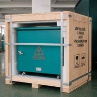 Armoire de commande de synchronisation Haowei HWTQ-400 de haute qualité, 380V 400V, triphasée, 5 fils, IP54, en acier inoxydable pour plateforme offshore