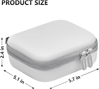 Sac antichoc pour lunettes VR - Sac moyen personnalisé en EVA avec compartiments multiples pour accessoires, prêt pour l'aventure