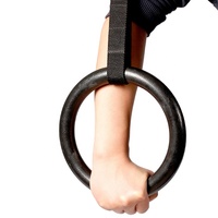 Bagues de gymnastique en nylon réglables, anneau d'exercice musculaire, de fitness, écologique, avec sangle ajustable