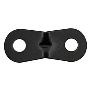 Hebilla deslizante de doble ojo de aleación de aluminio, accesorio duradero para fijación de paracord en exteriores para tiendas de campaña y toldos - Product Image 1