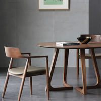 Chaise Hiroshima nordique en bois massif, design moderne de luxe, écologique, pour usage commercial, restaurant, centre commercial, avec dossier