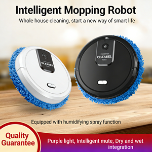 Robot aspirateur intelligent pour nettoyage humide et sec, design écologique, alimenté par batterie, robot de nettoyage domestique (support allemand) - Product Image 3