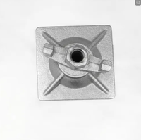 Écrous à oreilles pour construction industrielle et barres de tirage, écrous de coffrage - Pièces de connexion pour échafaudages en acier peint/galvanisé