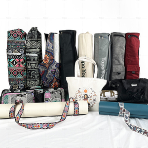 Túi Đựng Thảm Yoga Tập Thể Dục Cao Cấp Mới 2023 Túi Vải Bố In Họa Tiết Thời Trang Túi Đựng Thảm Yoga Đeo Vai - Product Image 1