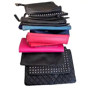 Tas bekas bales dompet merek tangan kedua grosir wanita dompet Branded kualitas tinggi dompet Italia besar tas