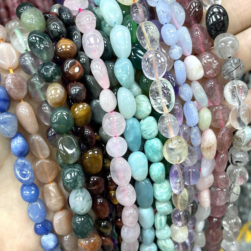 Natural Round Jade Bead Crystal Quartz