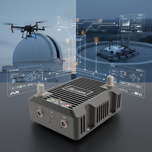 Emergency MIMO Mesh Network Radio Compact MU04 Pro Mesh Radio, Lightweight Solution for Portable Unmanned <b>Systems</b> - Product Image 1