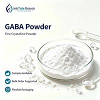 Venta al por Mayor de GABA en Polvo de Alta Pureza 99%, Grado Alimenticio, Ácido Gamma-Aminobutírico, Materia Prima para la Formulación de Alimentos y Bebidas Funcionales