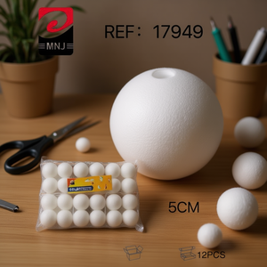 Palla in Polifoam da 5cm per Artigianato, BOLA POREX, Sfera in Schiuma - Product Image 3
