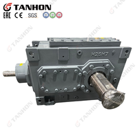 Réducteur hélicoïdal conique série B de Chine, transmission verticale à 90 degrés, boîte de vitesses industrielle Flendered