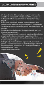 Nuevo diseño personalizado de aluminio al aire libre listón puerta corredera eléctrica puerta Villa puerta - Product Image 6