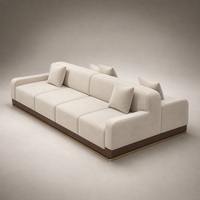 Grande canapé modulaire d'angle double face