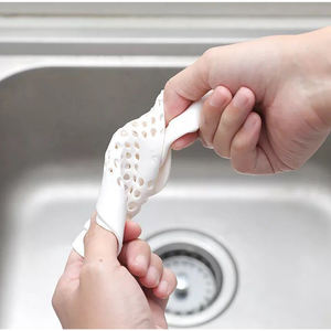 <b>Hair</b> <b>Filter</b> Sink Anti-blocking Strainer Bathtub <b>Shower</b> Floor Drain Stopper Silicone Kitchen Deodorant Plug Bathroom Accessories - Product Image 5