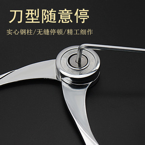 Support de porte en forme de S à levage rapide en alliage de zinc, avec amortisseur simple pour quincaillerie de meuble - Product Image 2