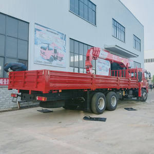 Grúa Montada en Camión Shacman Changxing de 12 Toneladas, Grúa Pequeña Faw, Remolque con Control Remoto, Elevador de Motor, Grúa de Elevación - Product Image 4