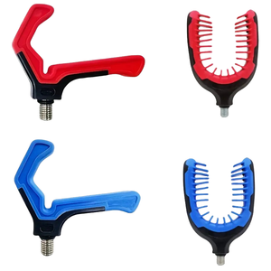 Soporte de caña de pescar alimentador europeo, combo de cabeza de soporte tipo L para accesorios de caña de mar, estándar británico de 3/ 8 pulgadas - Product Image 1