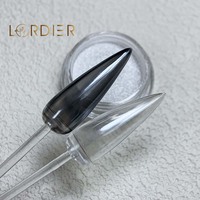 Vente flash : Poudre de chrome super brillante pour ongles, effet miroir transparent, fournitures pour ongles