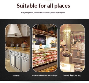 Hachoir à viande électrique en acier inoxydable, multifonctionnel, automatique, petit modèle de comptoir, qualité alimentaire, usage commercial - Product Image 3